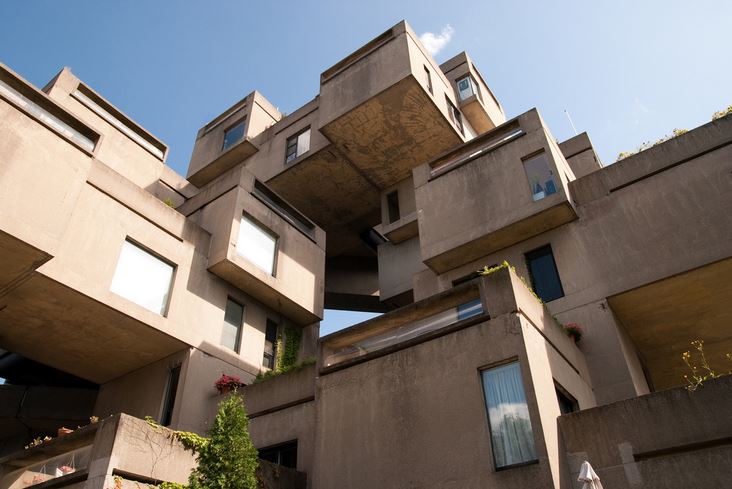 加拿大habitat67集合住宅萨夫迪