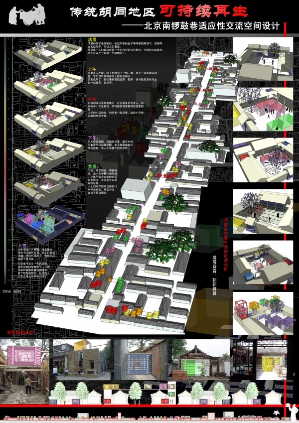 传统胡同地区可持续再生—北京南锣鼓巷适应性交流空间设计4.jpg