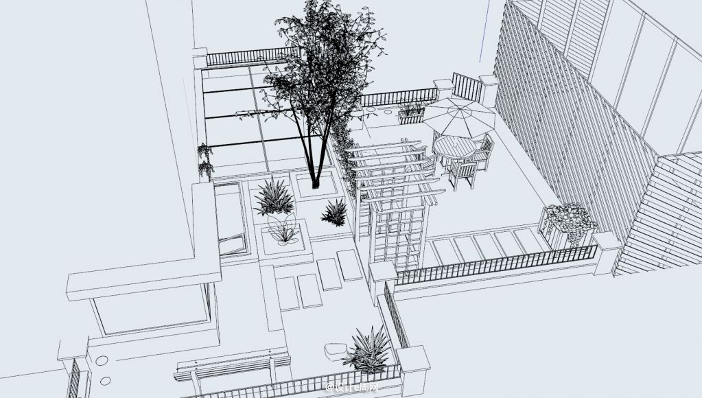 ieday.cn-SU草图大师庭院花园模型 (6).jpg
