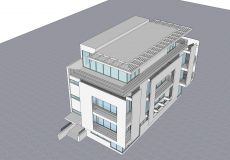 Richard Meier Rickmers House   CAD  +sketchup  理查德_迈耶.rar