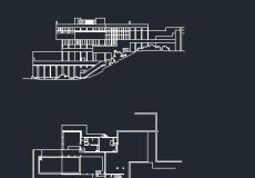 劳维尔住宅 CAD 著名建筑