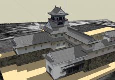 日本古建Toyama Castle