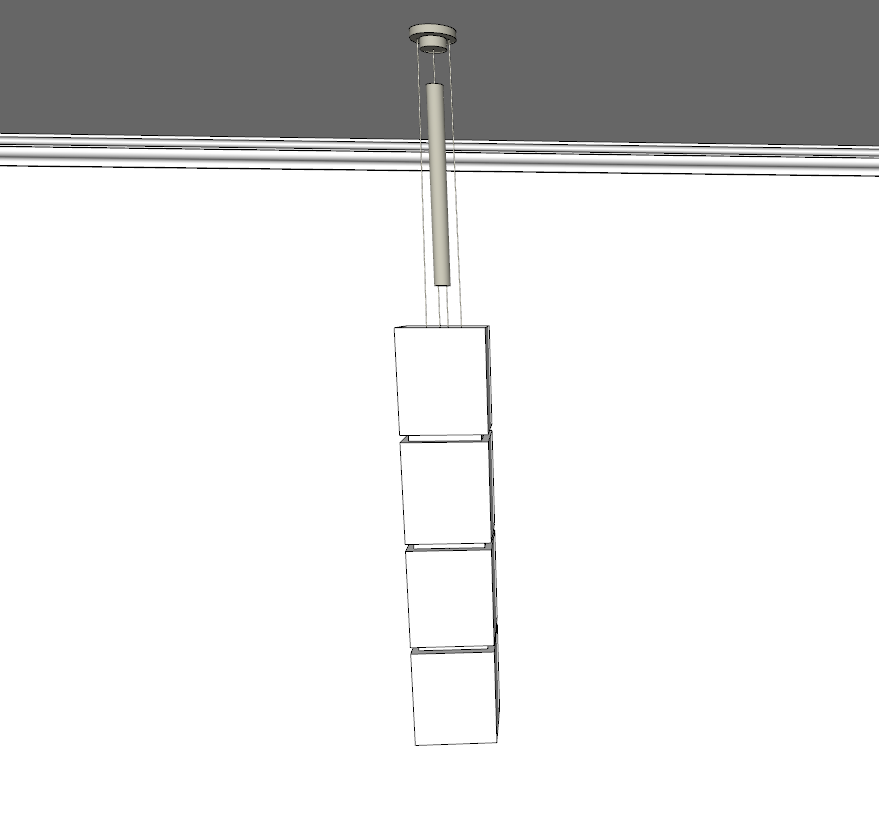 现代 中式 北欧 灯具模型 工装装饰灯-1