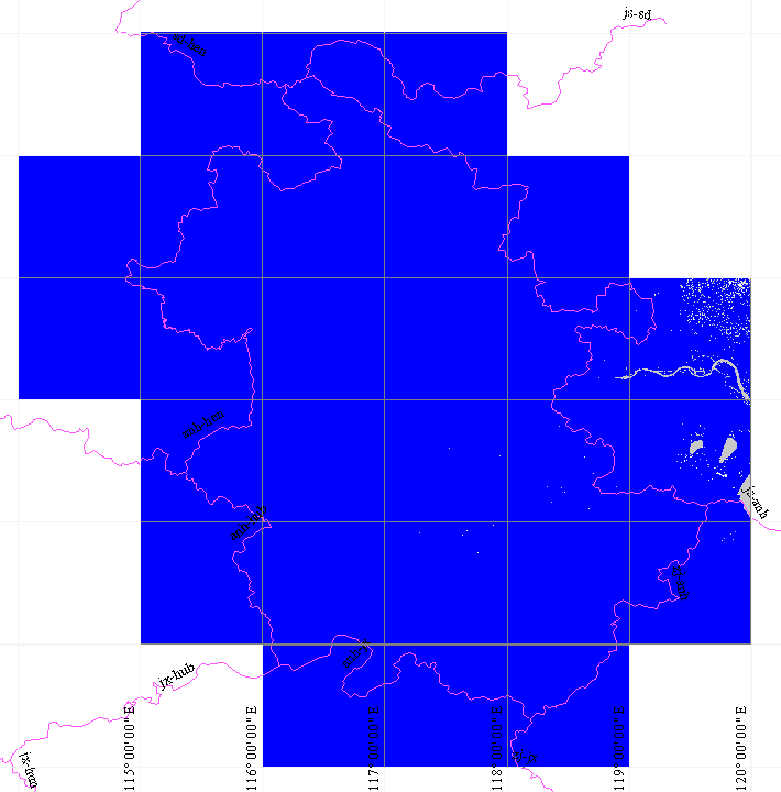 安徽省 30米精度DEM高程数据 NASA SRTM1 v3.0 HGT格式-1