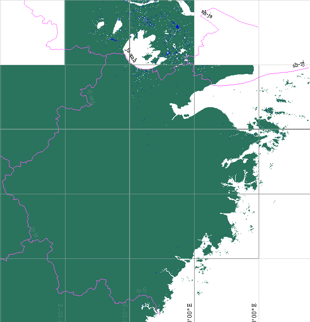浙江省  30米精度DEM高程数据 NASA SRTM1 v3.0 HGT格式-1
