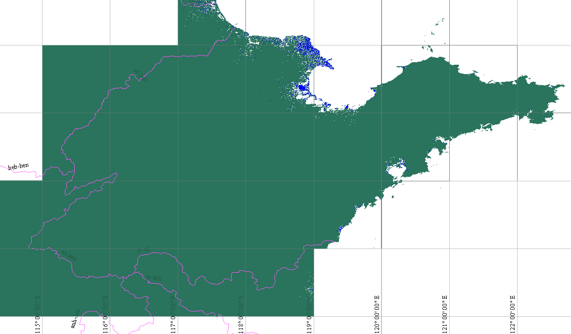 山东省 30米精度DEM高程数据 NASA SRTM1 v3.0 HGT格式-1