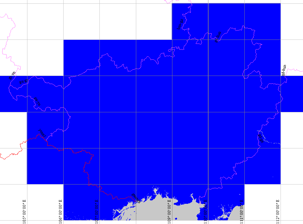 广西省 30米精度DEM高程数据 NASA SRTM1 v3.0 HGT格式-1