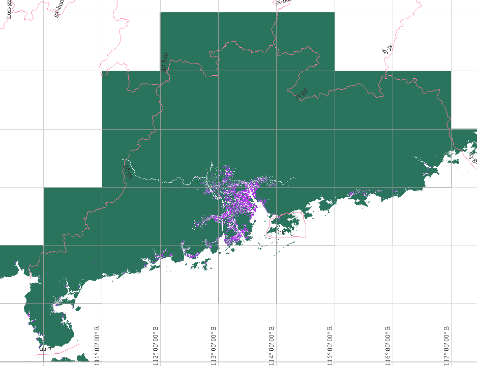 广东（含港澳）30米精度DEM高程数据 NASA SRTM1 v3.0  HGT格式-1