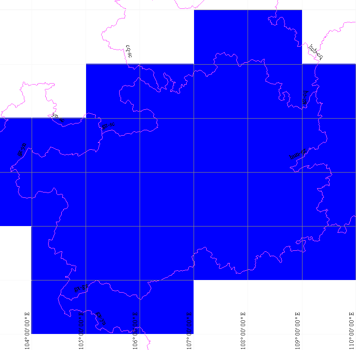 贵州省 30米精度DEM高程数据 NASA SRTM1 v3.0  HGT格式-1