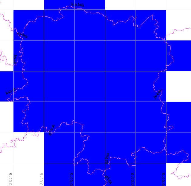湖南省  30米精度DEM高程数据 NASA SRTM1 v3.0  HGT格式-1