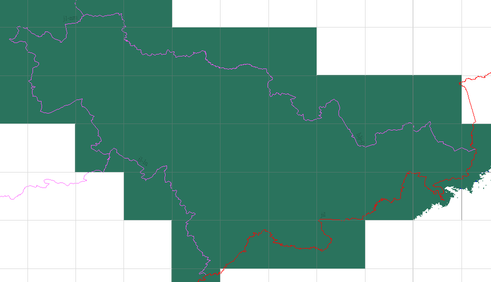 吉林省  30米精度DEM高程数据 NASA SRTM1 v3.0  HGT格式-1