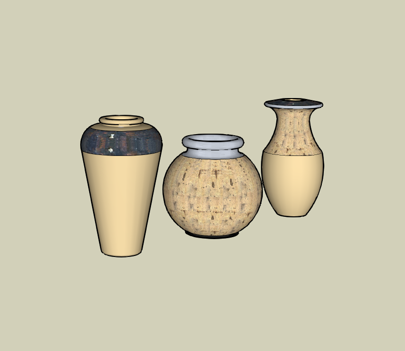 中式传统瓷具摆件-1