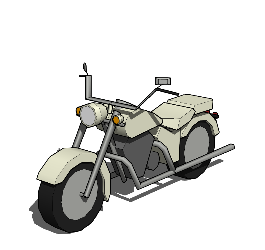 交通工具摩托车-1