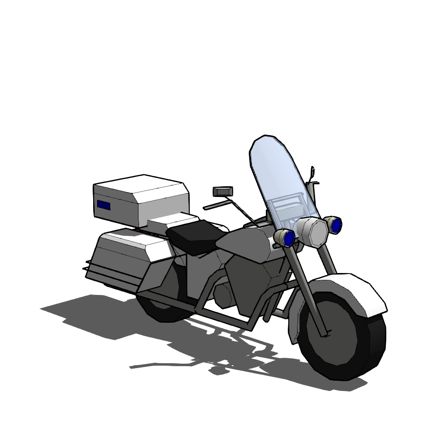 交通工具摩托车-1