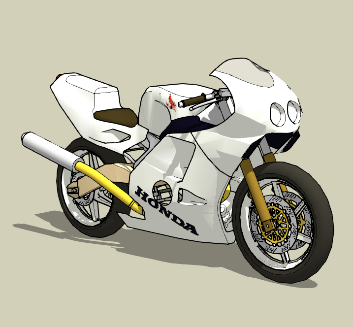 交通工具摩托车-1