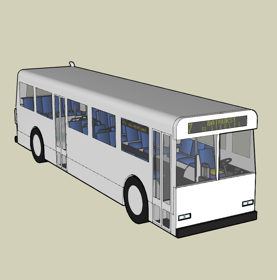 公交车模型-1