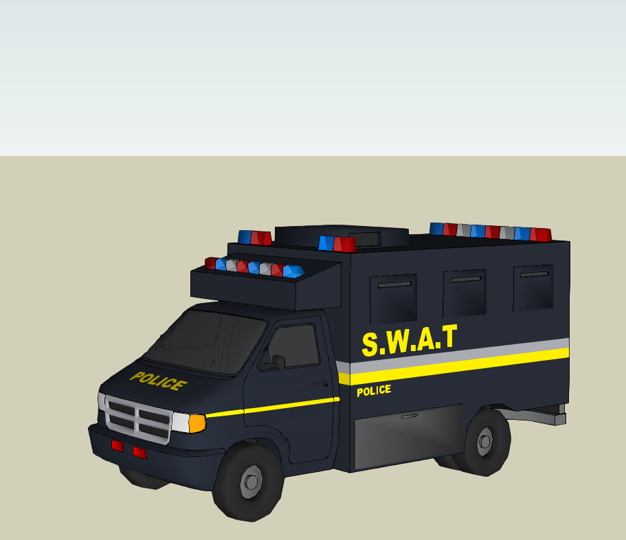 警车模型-1