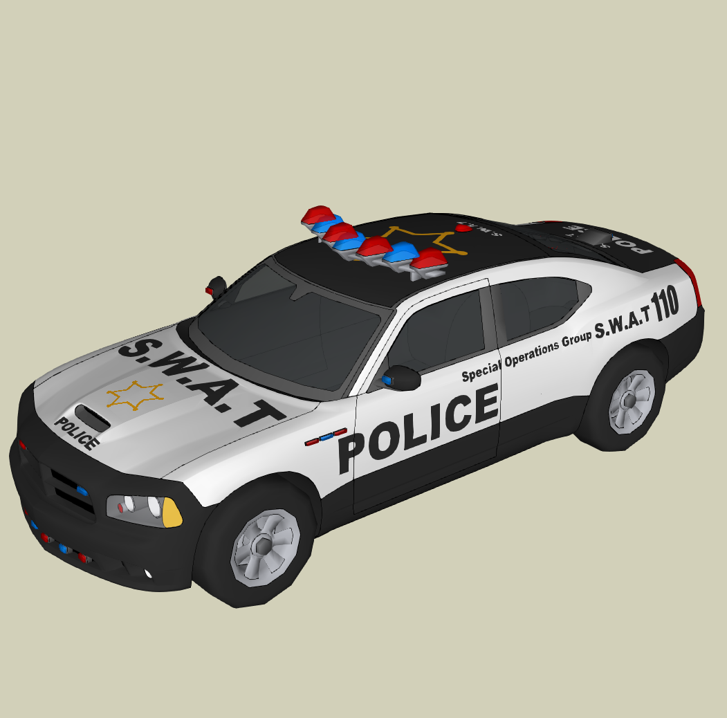 警车模型-1