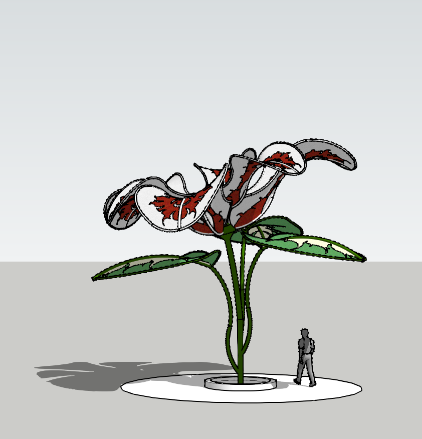 景观植物意像雕塑-1