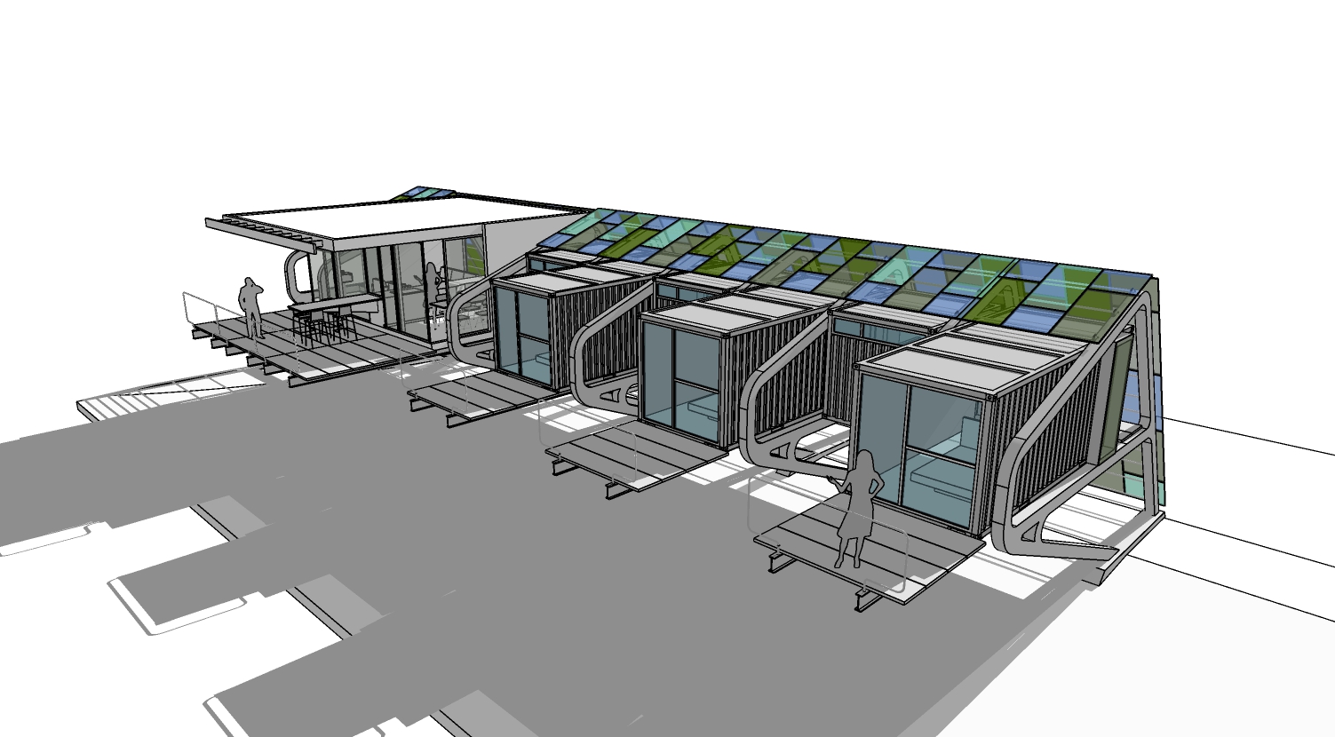 某别墅建筑 sketchup模型-1