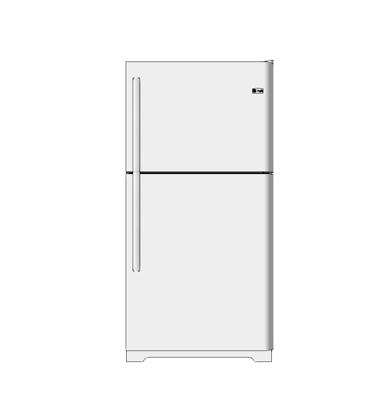 家用电器两段式冰箱-1