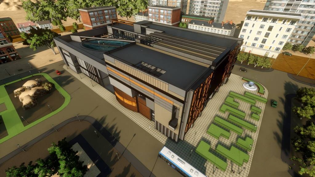 学校建筑图书馆方案-1