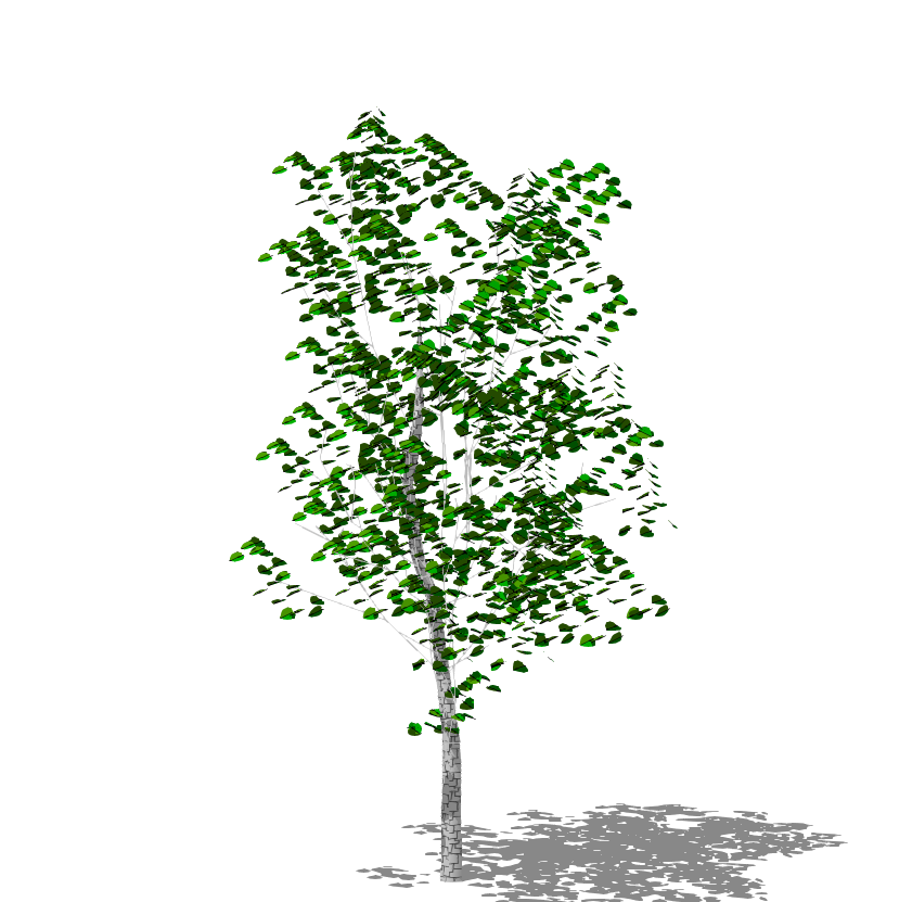 2D树木 绿色乔木-1