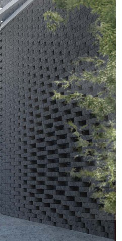 砖墙 异型建筑表皮-1