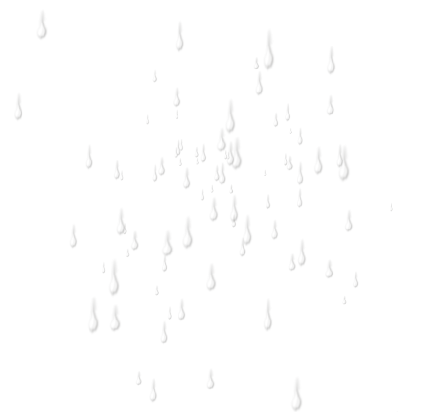 高清水珠水滴雨滴雨水效果笔刷-1