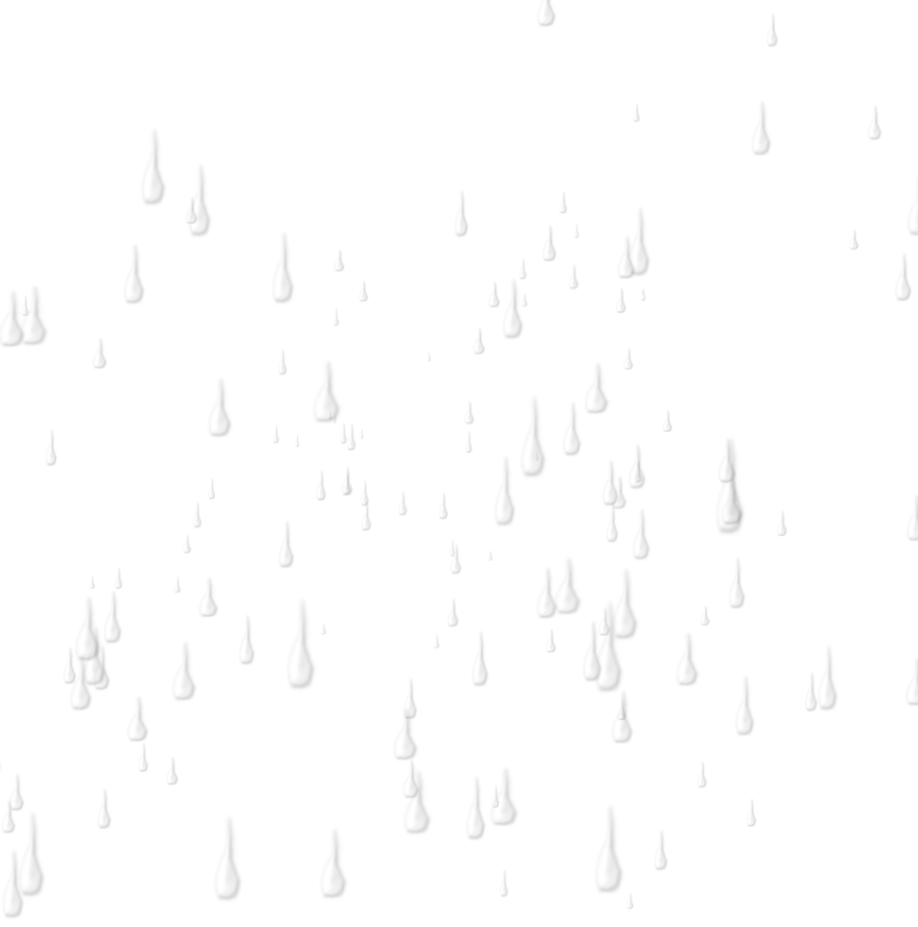 高清水珠水滴雨滴雨水效果笔刷-1