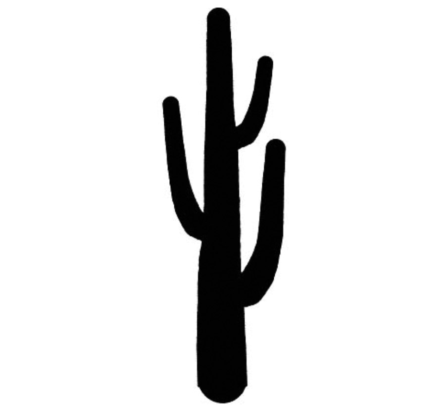 cactus 仙人掌 立面笔刷-1