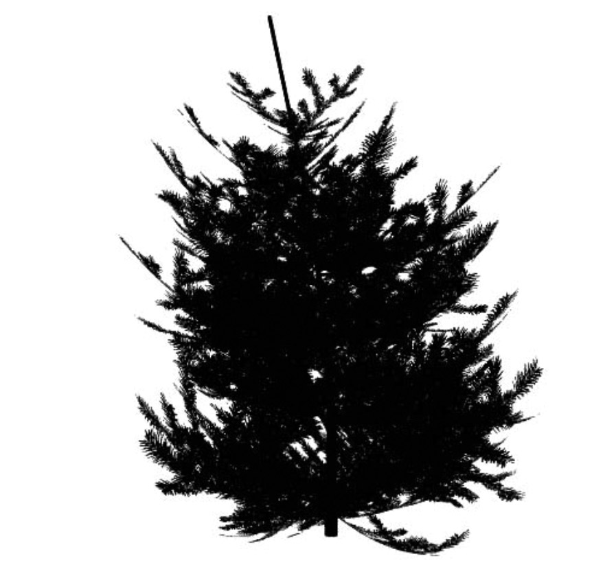 立面树笔刷-1
