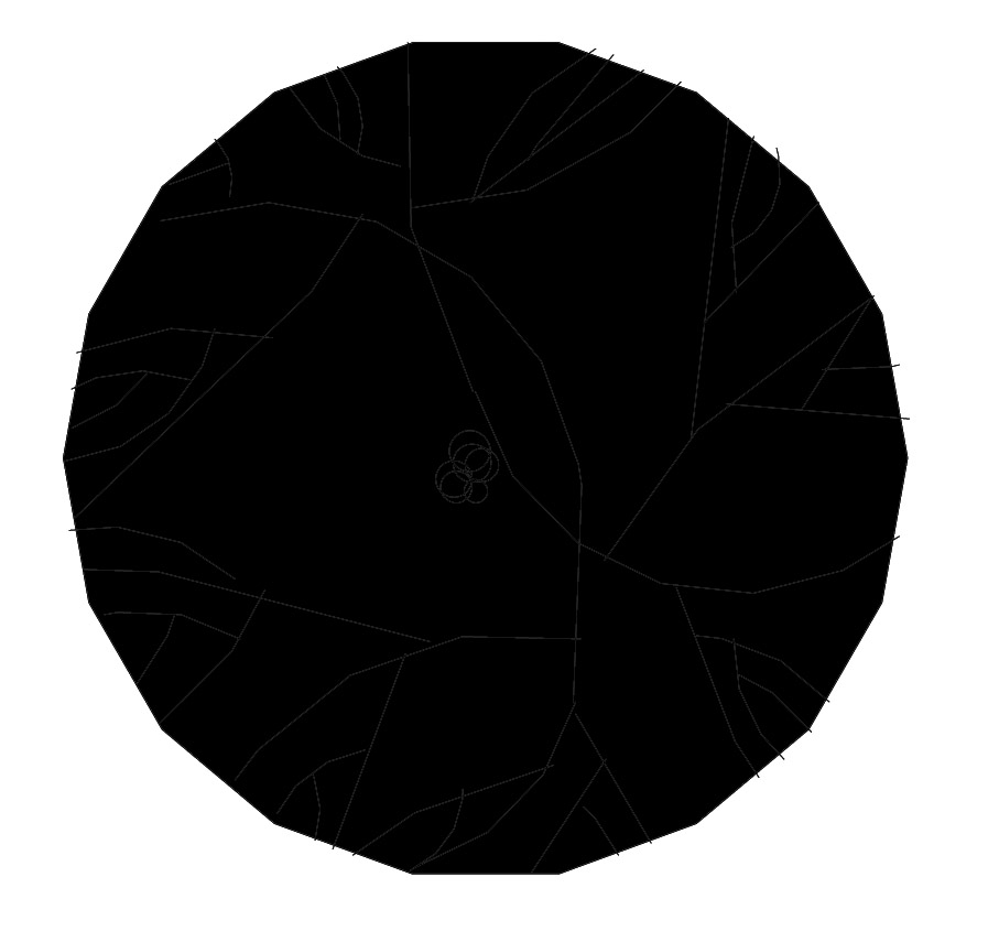 乔木 平面树笔刷 ABR格式-1