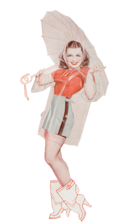 复古 人物 女人 免抠-1