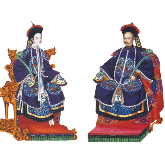 古典人物素材 PSD格式-1