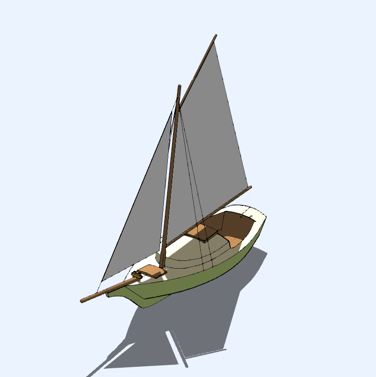 小船舶 船舶模型-1