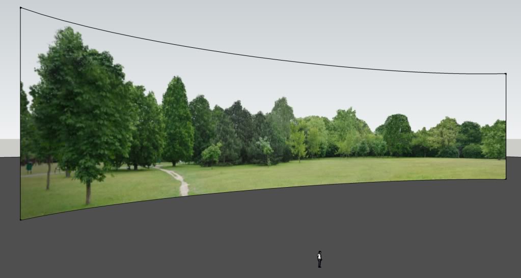 Sketchup+Lumion弧形环境贴图模型合集-1