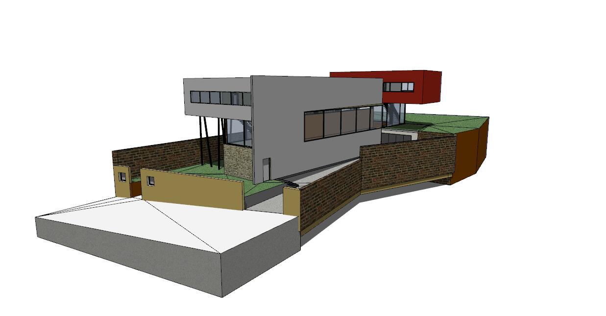 【大师作品】库哈斯 巴黎艾瓦别墅（Villa dall'Ava）设计-1