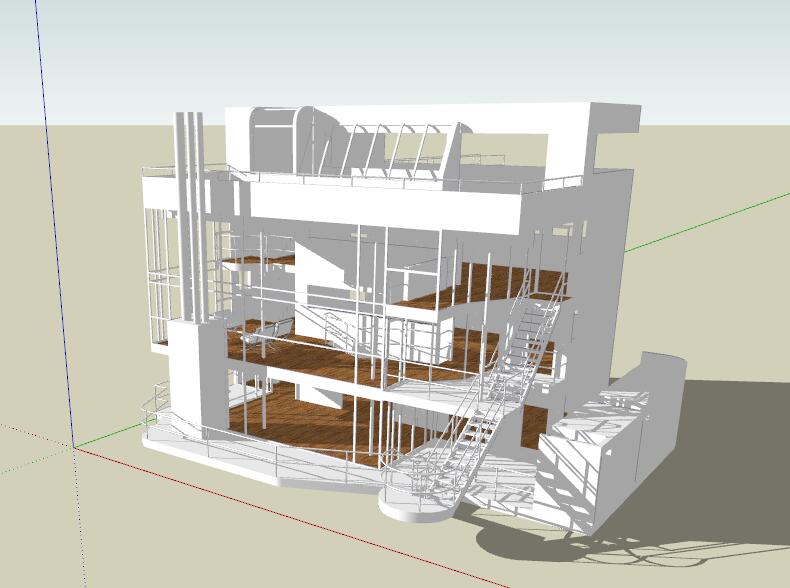 【大师作品】 理查德迈耶 Douglas House-1
