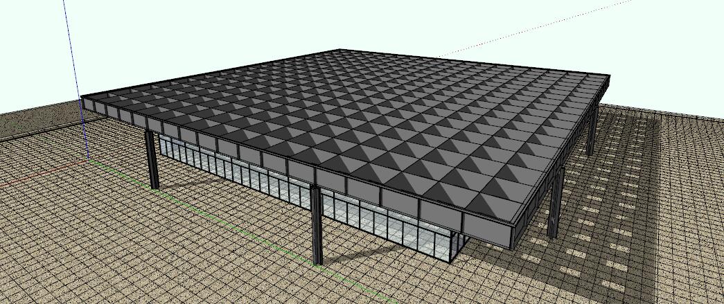 【大师作品】密斯凡德罗 柏林美术馆新馆-1