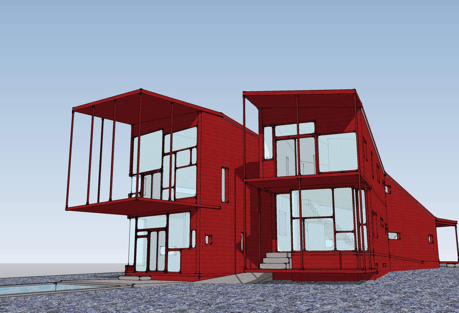 【大师作品】斯蒂文霍尔 y house-1