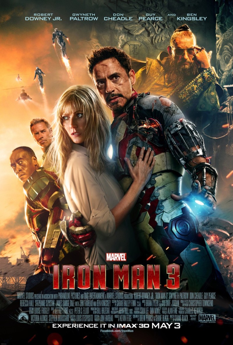 电影海报欣赏：钢铁侠3 Iron Man 3