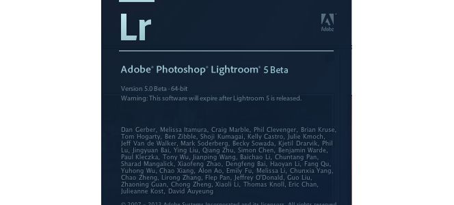 Adobe发布测试版Lightroom 5 Beta