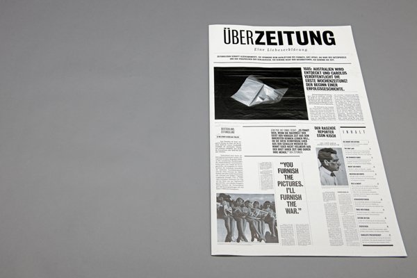 NEWSPAPER BY WOLFGANG LANDAUER