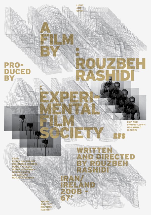 Experimental Film Society 海报设计