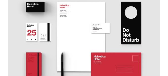 Helvetica Hotel酒店品牌设计/Albert Son