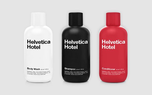 Helvetica Hotel品牌设计