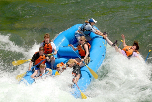 White water rafting