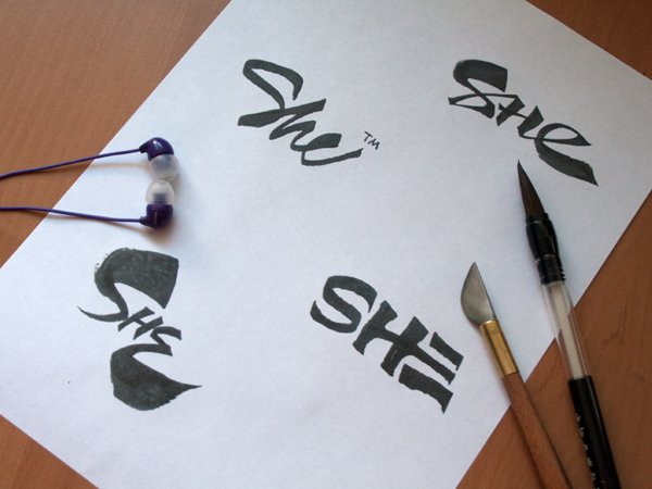 Calligraphy & Lettering Logos. Behind the scenes——字体设计的幕后