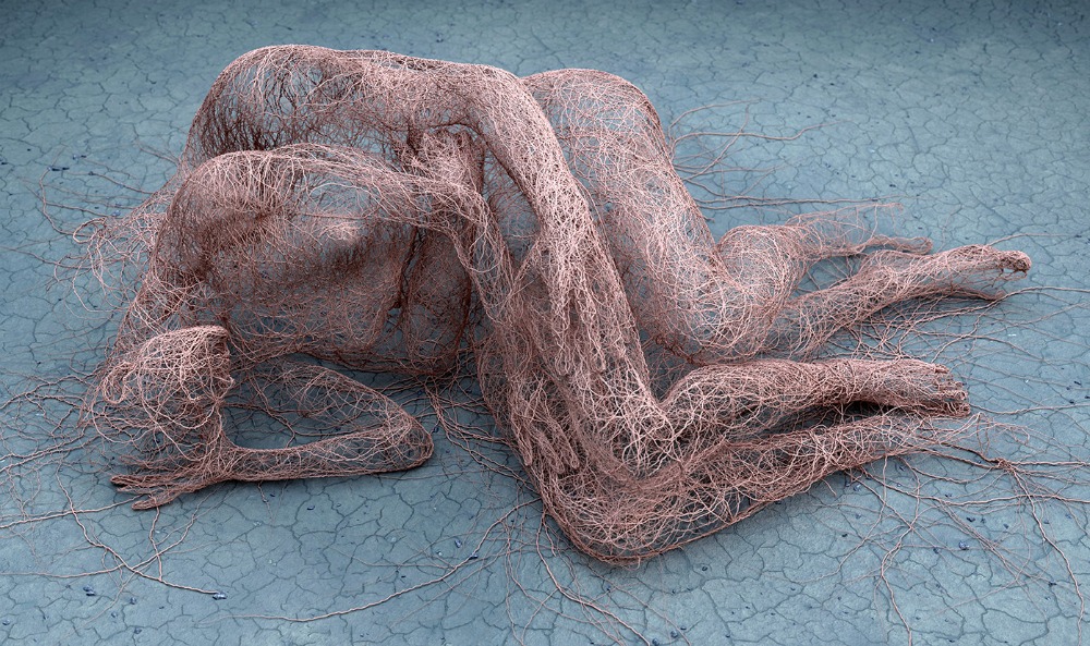 digital art, nude bodies by Adam Martinakis